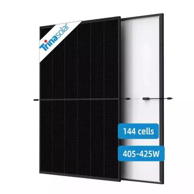 China Trina Vertex Solar Rising S All Black DE09R.05 405w 410w 415w 420w 425w Solar Panel In Stock 210mmx210mm for sale