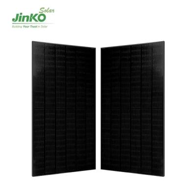 China Jinko 430W Tiger Neo All Black Solar Rising 420W N-type 425W 430W 435W 440W Tier 1 Solar Panel On Stock 182mmx182mm for sale