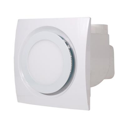 China Farms Bathroom LED Light And Extractor Exhaust Ceiling Ventilation Fan For Room for sale