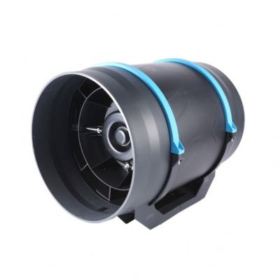 China Plastic Blade 6 8 inch Silent Bathroom Inline Duct Booster Fan for Ventilation Exhaust for sale