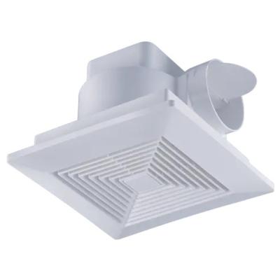 China Plastic Louvers Round Exhaust Silent Bathroom Ventilation Fans Air Extractor Fan for sale