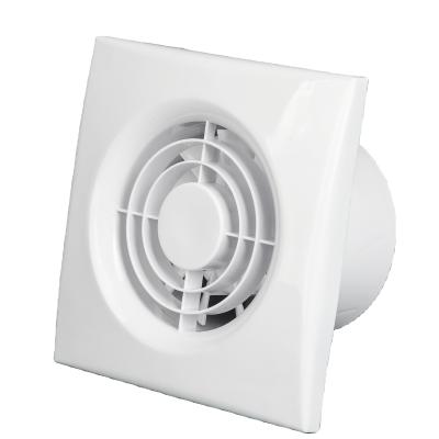 China 220V Bathroom Wall Ceiling Mount Ventilation Plastic Silent Glass Window with LED Light Air Extractor Fan for sale