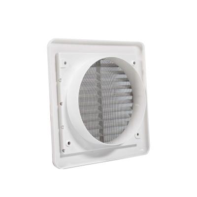 China Sistema de ventilación de aire acondicionado blanco Rejas de ventilación de aire Techo Cuadrado Difusor de aire 100MM 4INCH en venta