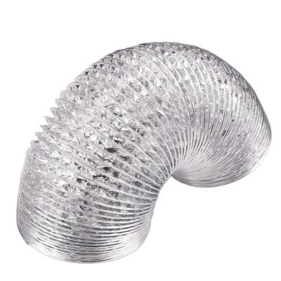 Chine 120V de tension en plastique flexible de tuyau en aluminium pour la ventilation à haute température de l'air à vendre