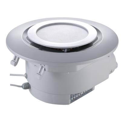 China 4 6 inch Low Power Low Noise Bathroom Ventilation with LED Light Customization Air Extractor Fan with Lighting for sale