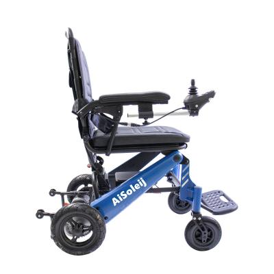 China Magnesium Alloy Latest Design Brush Power Electric Wheelchair Economic Heavy Duty Rehabilitation Therapy Supplies for sale