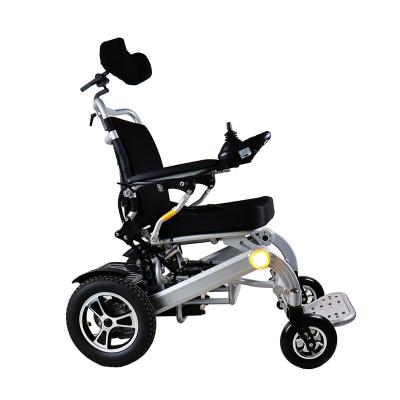 China For disabled to drive outdoor and inddor. Ruedas Silla Back Electrica Folding Auto Adjusting Electric Wheelchair for sale