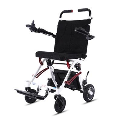 China For disabled to drive outdoor and inddor. Handicap Electric Power Ultra Light Folding Wheelchair for sale