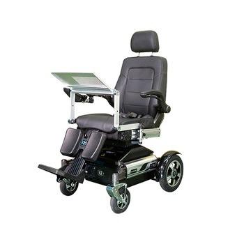 China Stand Up 220mm Aluminum Seat Lift Up Electric Standing Wheelchair for sale