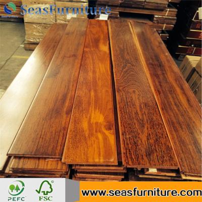 China Indoor Teak Solid Wood Flooring for sale