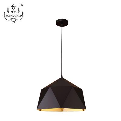 China 2020 Nordic Modern Vintage Lighting Kitchen Decorative Modern Black Bathroom Cone Pendant Lamp for sale