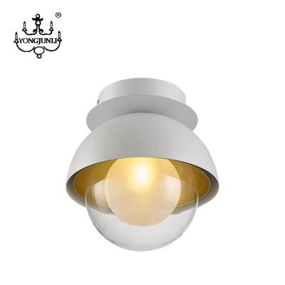 China Modern High Quality Restaurant / Individualization Living Room Interior Decoration Around Glass Led Wall Lamp for sale