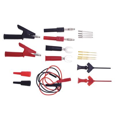 China Universal Digital Multimeter 1000V 10A Test Lead Set Probe Copper Wire Pen Cable For Multimeter Tester for sale