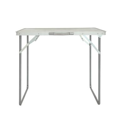 China New Customized Modern MDF Iron Light Weight Outdoor Portable Camping Dining Folding Table Manufactures for sale