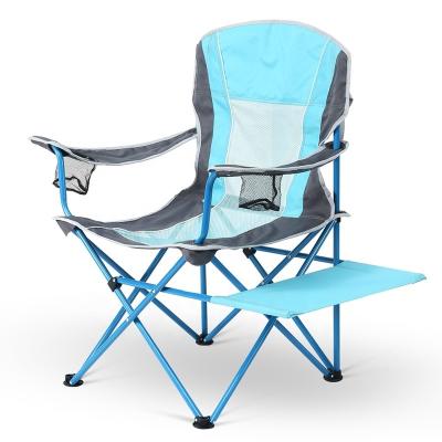 China OEM Contemporary High Quality Steel Folding Chair Camp Oversized Portable Compact Beach Chair for sale