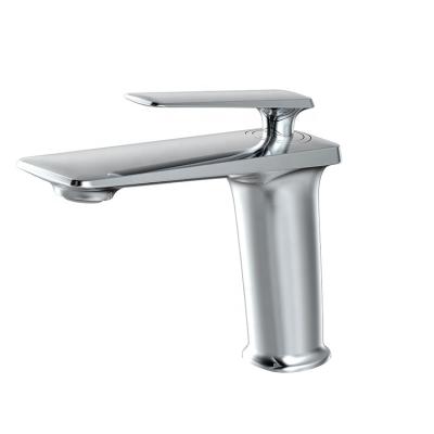 China Contemporary New Design Bathroom Chrome Basin Faucets for sale