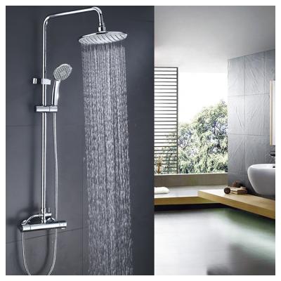 China Without Slide Bar High Quality Exposed Brass Yile Thermostatic Shower Column for sale