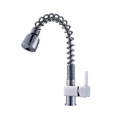 China Kitchen Faucet Pull Down Kitchen Spring Faucets With Pull Down Sprayer for sale