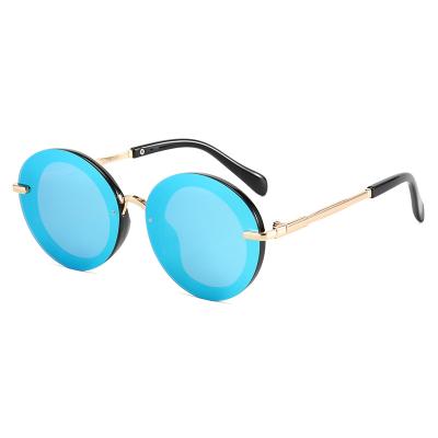 China Around 2021 New Arrivals Shape Children Around Sunglasses Reflect Blue Polarized Sunglasses for sale