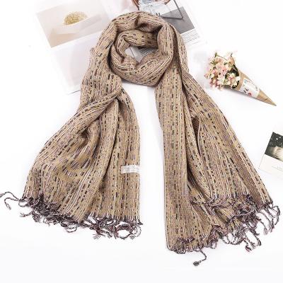 China Luxury Cashmere Feel Autumn And Winter Long Size Scarves Ladies Scarf for sale