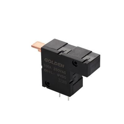 China Smart Relay 24v UC3 Epoxy Latching Gold Relay 100A 120A HFE-12 Relay for sale