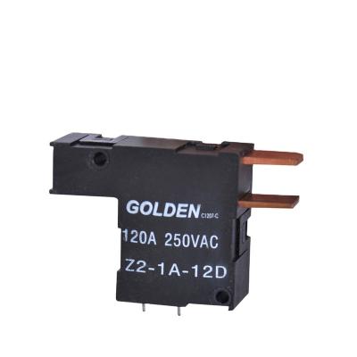 China 100A 120A ZC89 Z2-1A-12D Sealed Gold Magnetic Latching Relay for sale