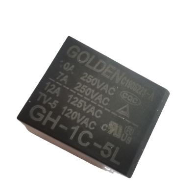 China Electronic Material 0.36w Suger Cube Relay 5v Cross T73 3FF PCB Golden Relay 5VDC 1C SPDT For General Purpose for sale