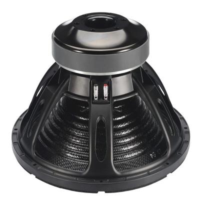 China Play Video Powerful 18 inch carbon fiber Subwoofer for sale