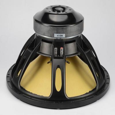 China Waterproof cone paper copper coil 18 inch pa subwoofer for  audio system W450-34 for sale