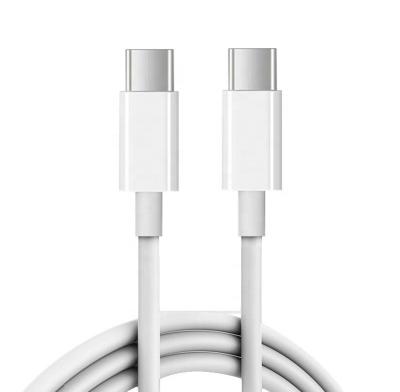 China Other factory 60W 100W 3A 5A high quality palladium fast charging usb type c to type c charging cable for sale