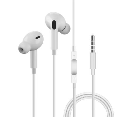 China In-Ear Factory Sales 3.5mm Wired Headset Earbuds Direct Earphones Headsets Wired for sale