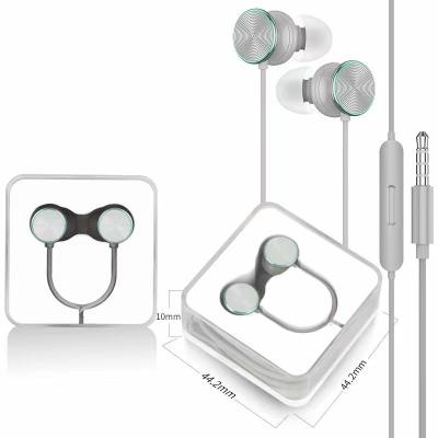 China In-Ear New Type Stocked Customized Noise Reduction Automatic Headphones Wired Headsets for sale