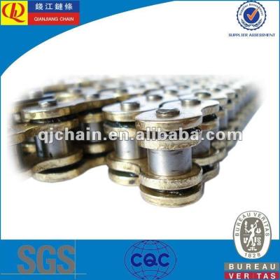 China ATV Or Motorcycles 520 Gold O Ring Motorcycle Roller Chain for sale