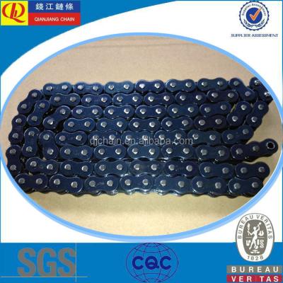 China Blue Black 428 520 530 420 O Ring And X-Ring Motorcycle Chain for sale