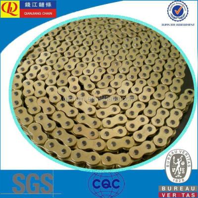 China gold o ring motorcycle chain racing motorcycles to use 420 o ring for sale