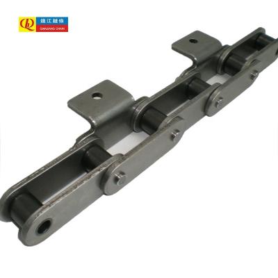 China Converyor Technics C2080HA1 Top Quality Double Pitch Conveyor Chain With Attachments for sale