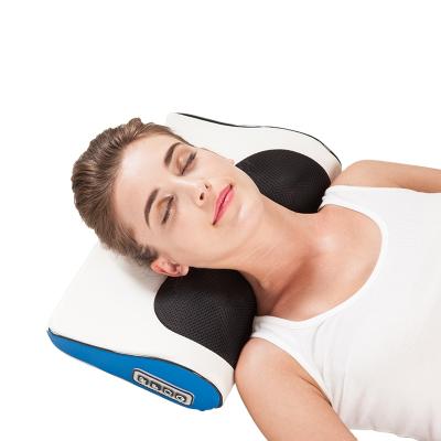 China Electric Car Household Heating Vibration Kneading Electric Massage Pillow Heat Therapy Pillow for sale