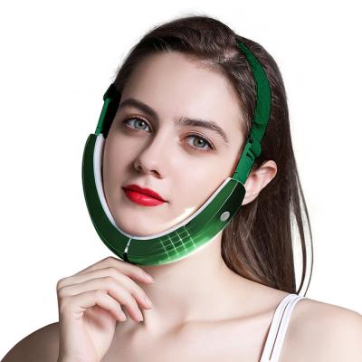 China Portable Blood Vessel Removal V Shape Slimming Face Massager Firming Facial Massager To Reduce Double Cheek Chin Lift Up Slim Line Weight Loss V Shape Face for sale