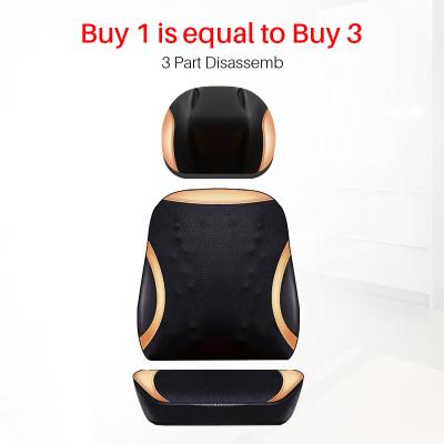 China List Lower Back Smart Car Sponsored Home Handheld Dual Use Car with Vibration and Kneading Heat for Full Body Massage Cushion for sale