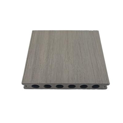 China New modern technology WPC 3D embossed composite decking for sale