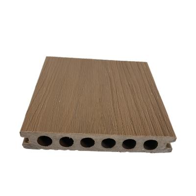 China 2022 New modern fireproof waterproof anti-rust popular outdoor co-extrusion wpc decking for sale