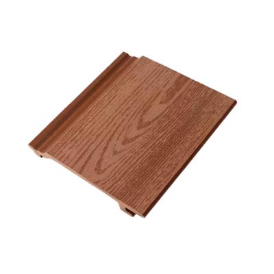 China Exterior Embossing Exterior Decoration Design 3D WPC Wall Cladding Exterior PVC Laminated Composite Panel Other Boards for sale