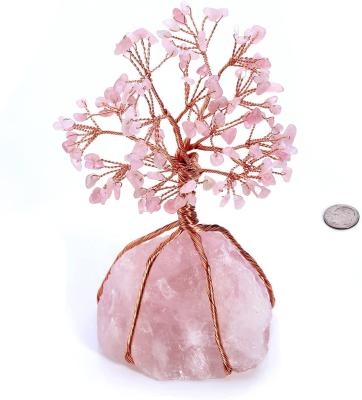 China 100% Natural Crystals Amethyst Lapis Lazuli Opal Tree Gemstone Stones Money Healing Tree, Agate Slices Feng Shui Base for sale