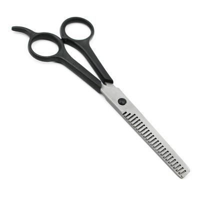 China Plastic Thinning Scissors Handle Dog Cat Hair Cutting Beauty Grooming Thinning Scissors For Pet for sale