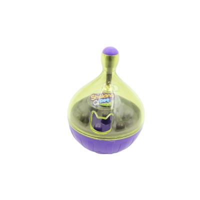 China Wholesale High Quality Viable Cat Tumbler Plastic Ball Food Feeder Toys for sale