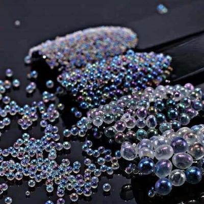 China China Bead 0.4-3mm Mini Ball Beads Tiny Glass for Silicone Mold Resin Epoxy Filler Resin UV Filling for sale