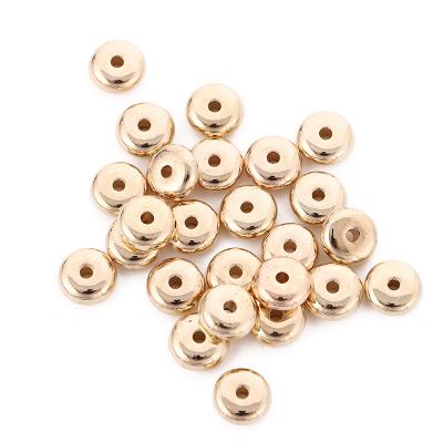 China 1000pcs Acrylic Per Bag Round Shape CCB Plastic Loose Spacer Beads For Jewelry Making for sale