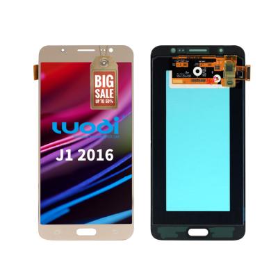 China Mobile phone spare parts assembly LCD screen for Samsung J120 J1 2016 oled2 J1 display for sale