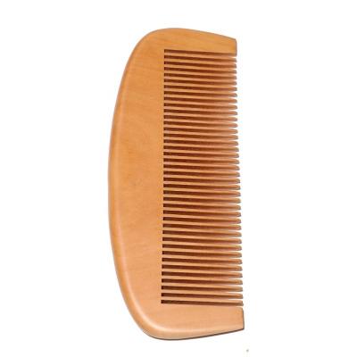 China 2021 New Product Simple High Quality Wholesale Beard Care Wooden Beard Hair Comb For Men's Beard Care for sale