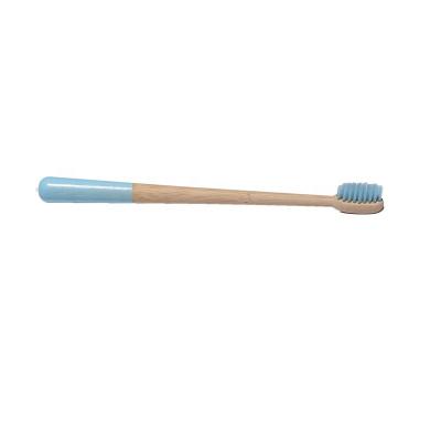 China Wholesale Natural Bamboo Wooden Bristle Colorful Soft Nylon Tooth Handle Cleaning Toothbrush for sale